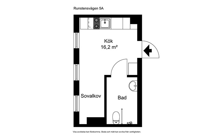 Studentboende i Skälby – planritning